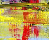 Detail from Gerhard Richter painting